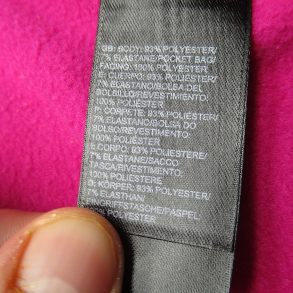 North Face Jacket Women Small Pink Softshell Pockets FullZip Hiking Apex Bionic2 - Picture 6 of 14